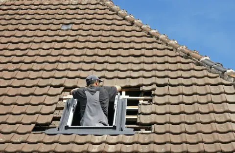 Pose de velux - Vagnas